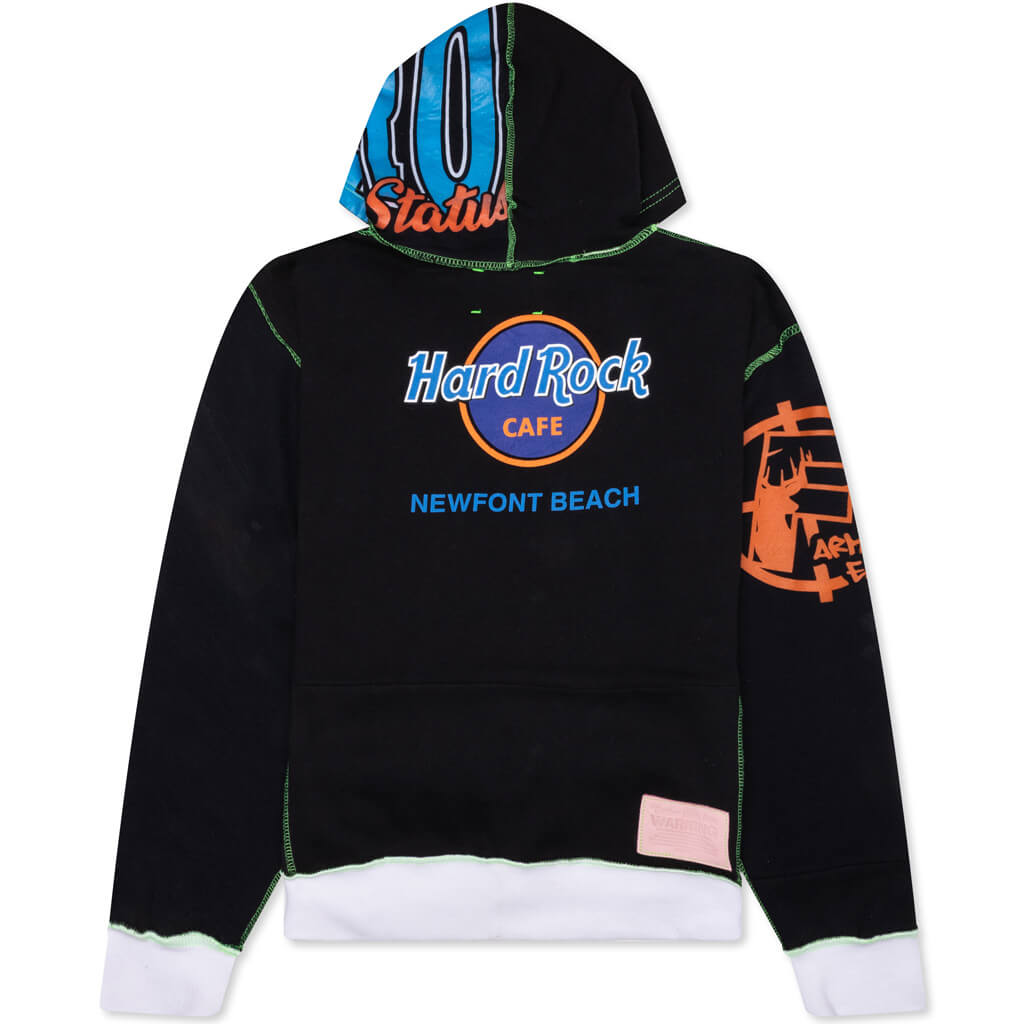 Halifax Reconstructed Full-Zip Hoodie - Black