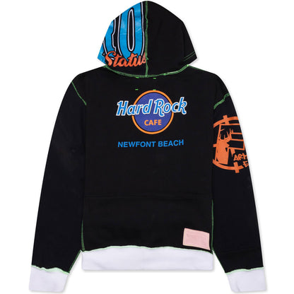 Halifax Reconstructed Full-Zip Hoodie - Black
