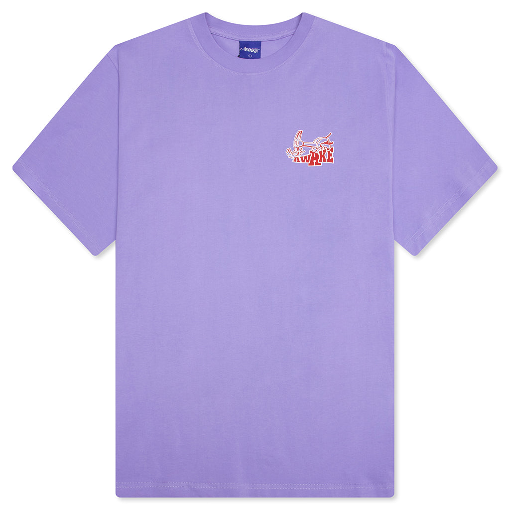 Hammer S/S Tee - Periwinkle