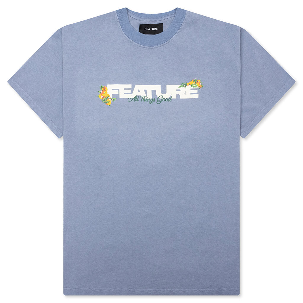Harvest Tee - Blue Granite