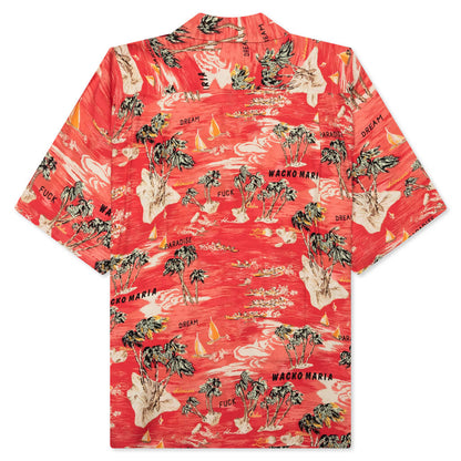 Hawaiian S/S Shirt Type-1 - Red