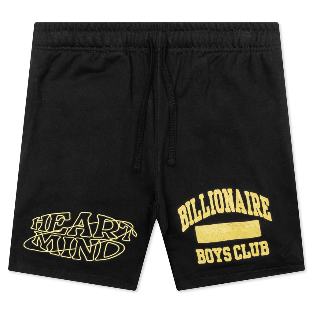 Heart Mind Stars Shorts - Black