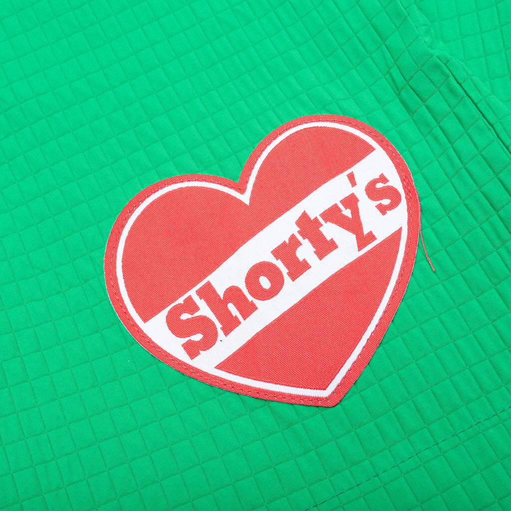 Heart Sport Shorts - Green