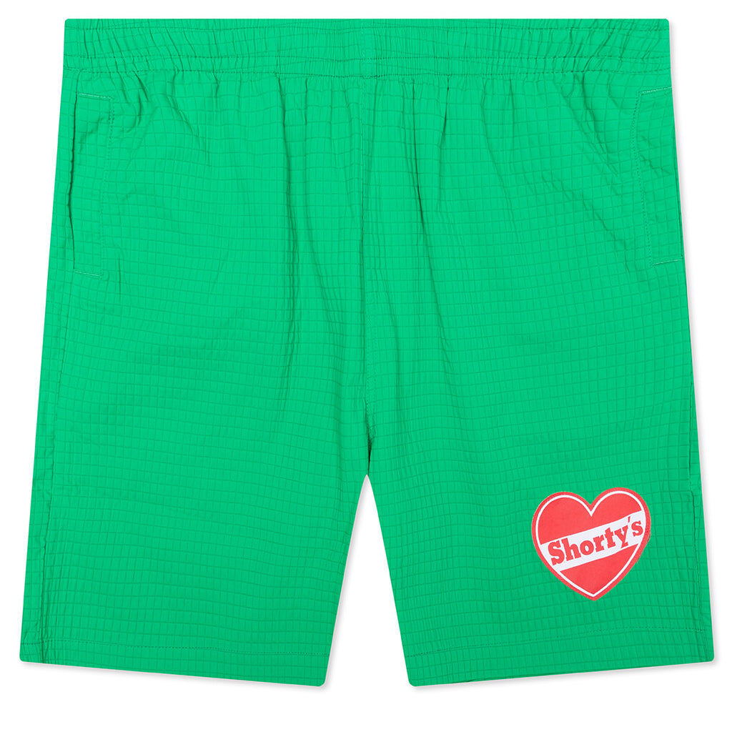 Heart Sport Shorts - Green