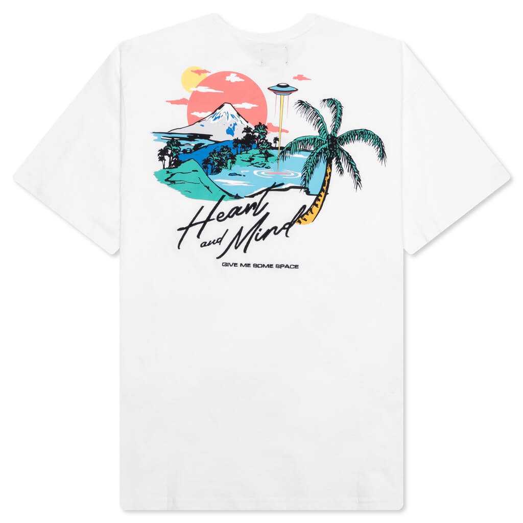 Heart and Mind S/S Knit - Bleach White