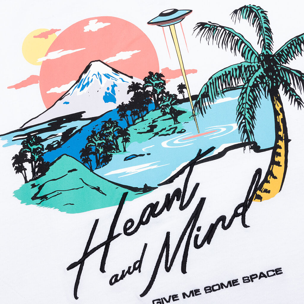 Heart and Mind S/S Knit - Bleach White