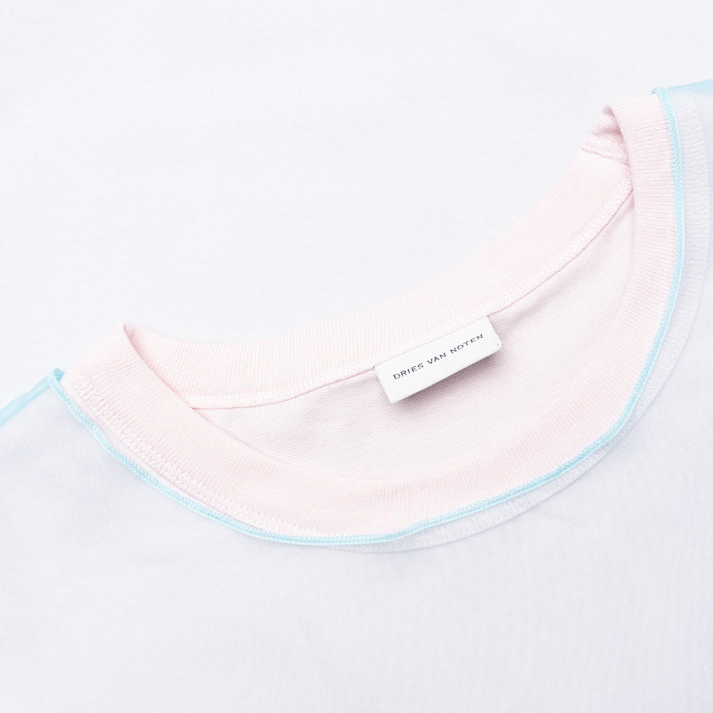 Heaton 1603 M.K. S/S T-Shirt P.Pink - Pale Pink