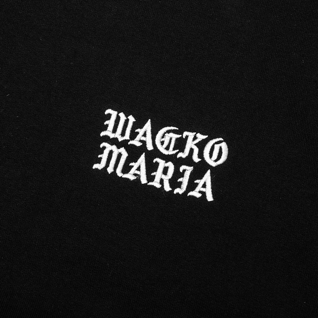 Heavy Weight Crewneck Sweat Shirt Type-2- Black