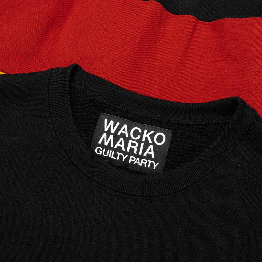 Heavy Weight Crewneck Sweatshirt Type-4 - Black