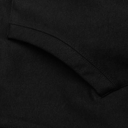 Heavy Weight Pullover Hooded Sweat Shirt Type-2 - Black