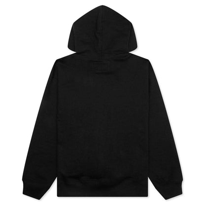 Heavy Weight Pullover Hooded Type-3 Sweatshirt - Black