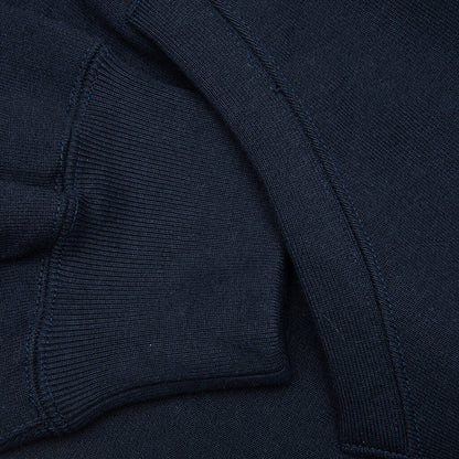 Heavyweight Full Zip Hooded Sweatshirt Type 2 - Navy