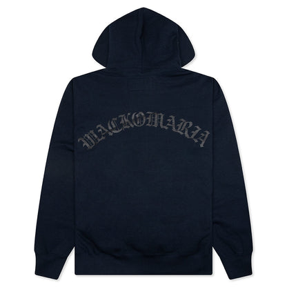 Heavyweight Full Zip Hooded Sweatshirt Type 2 - Navy