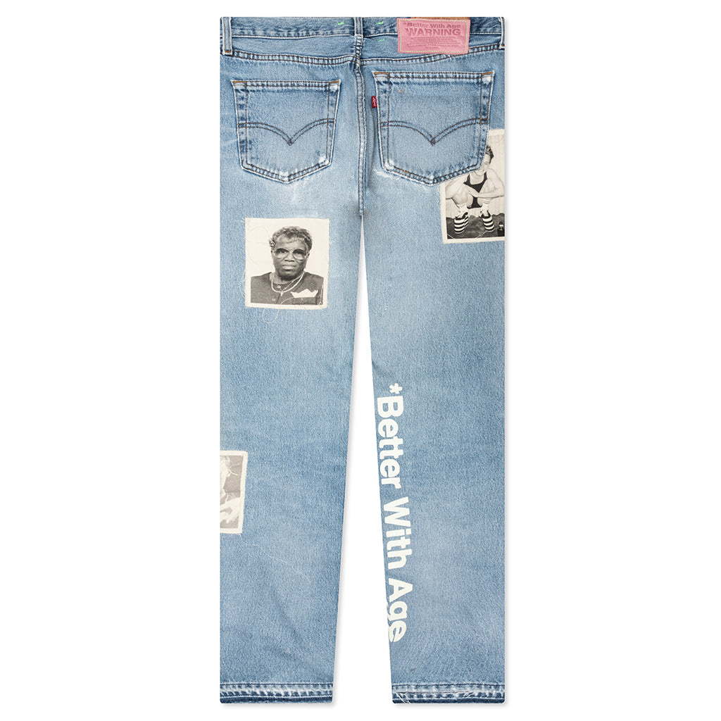Helena Denim Pants - Indigo