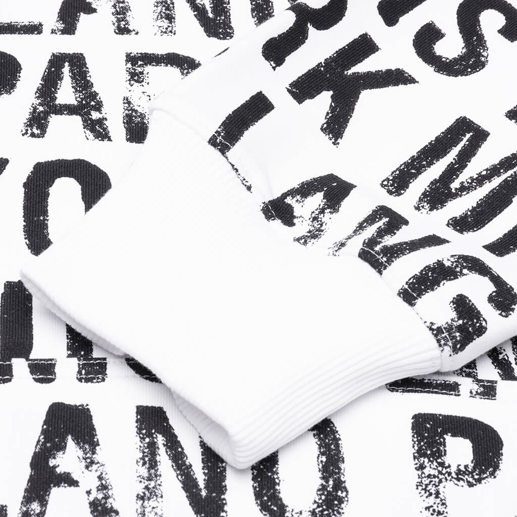 All Over Hoodie - White