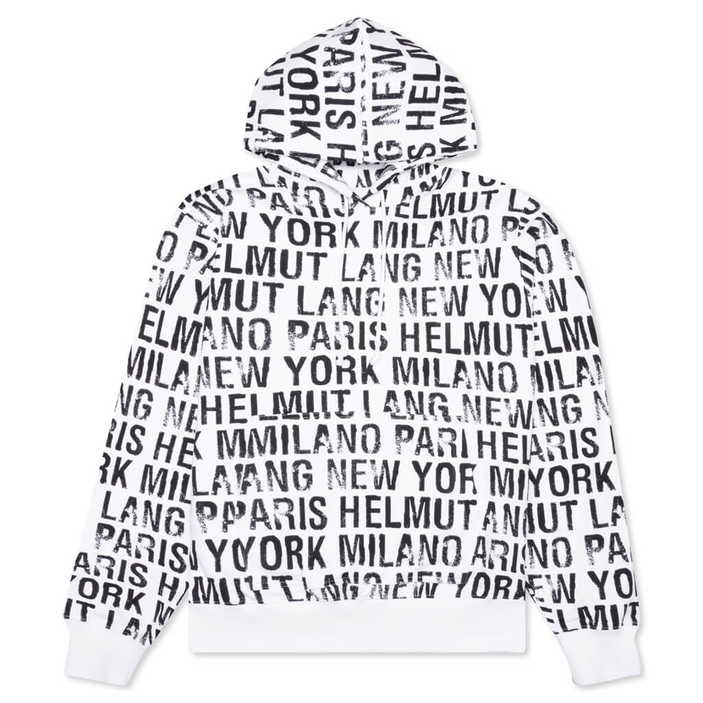 All Over Hoodie - White