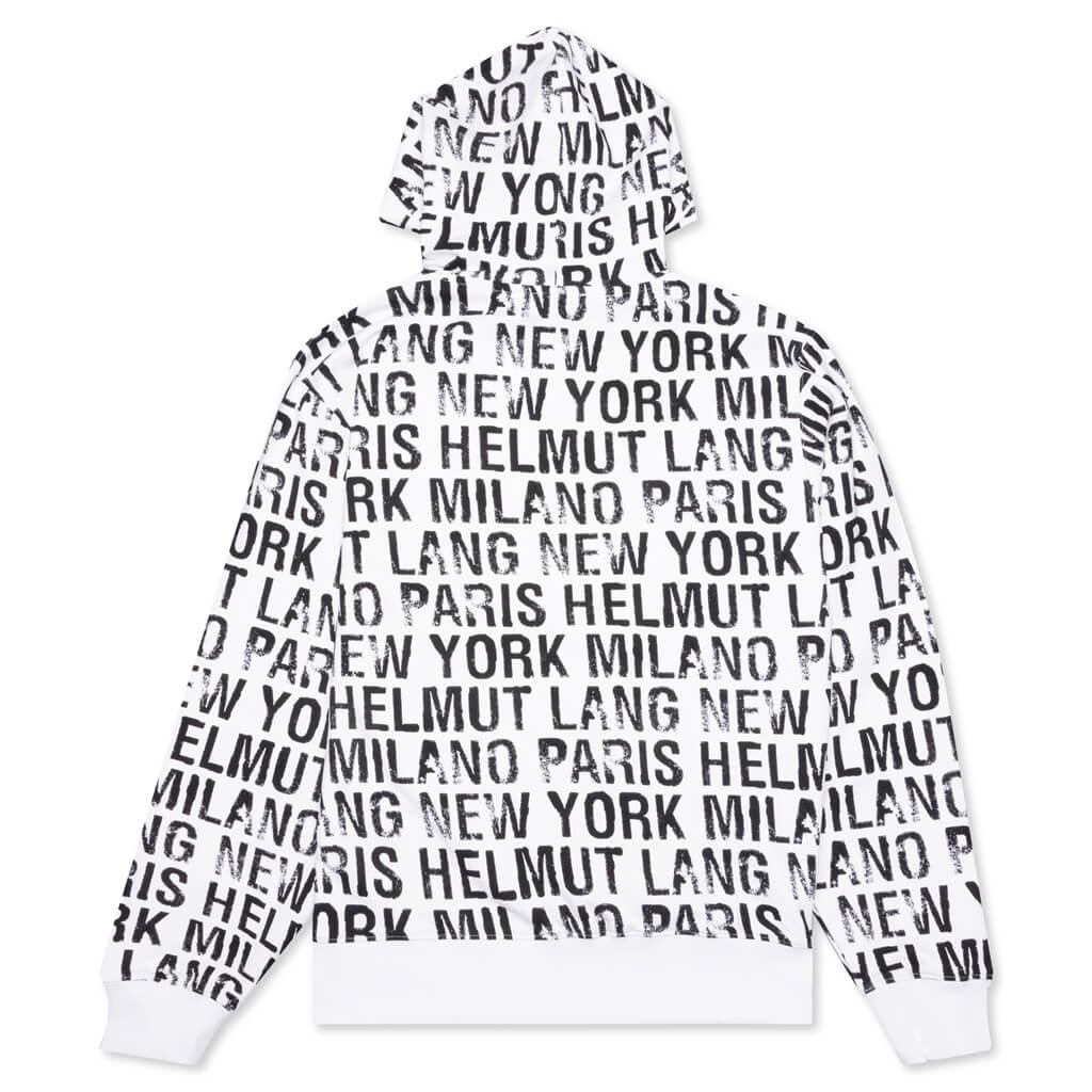 All Over Hoodie - White