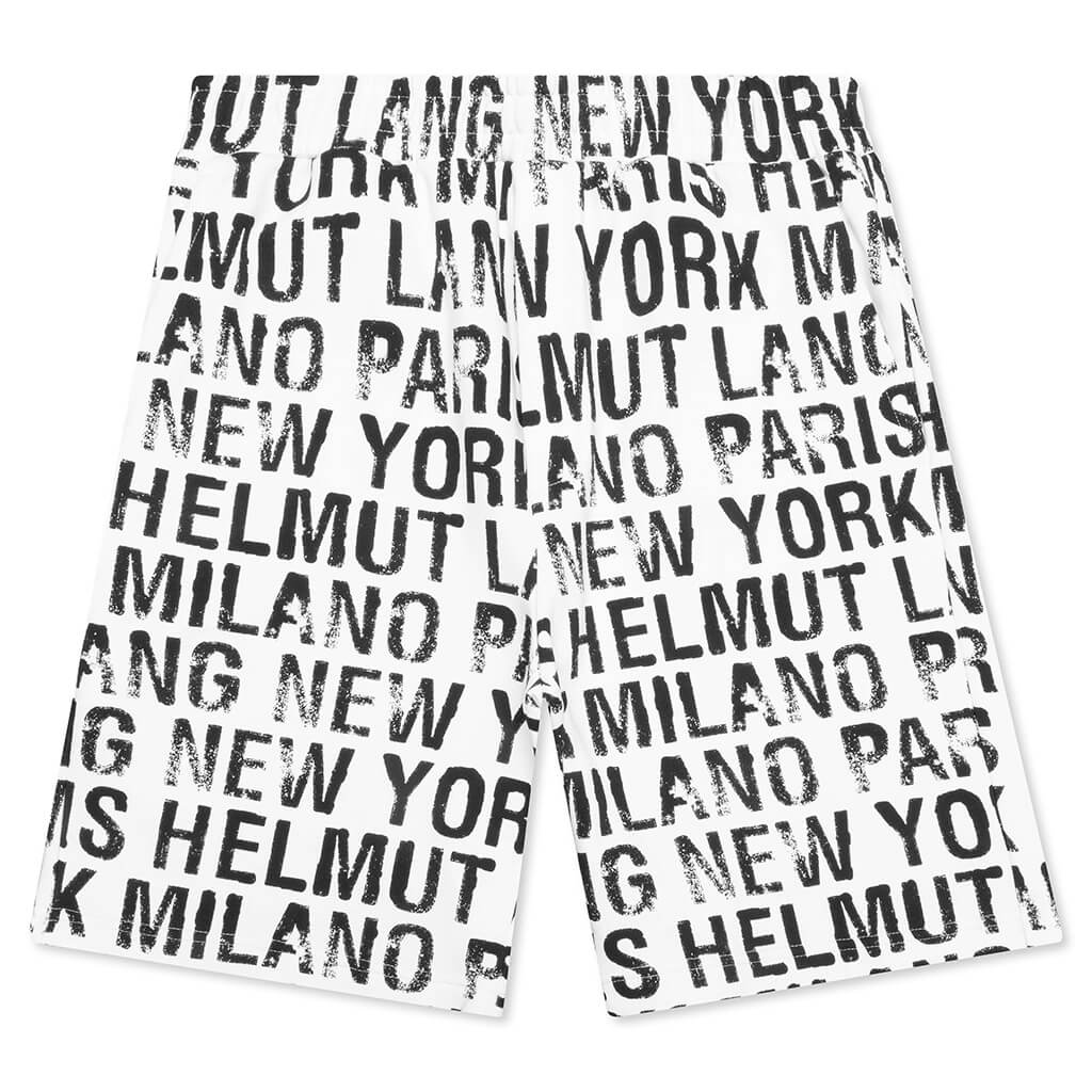All Over Short - White