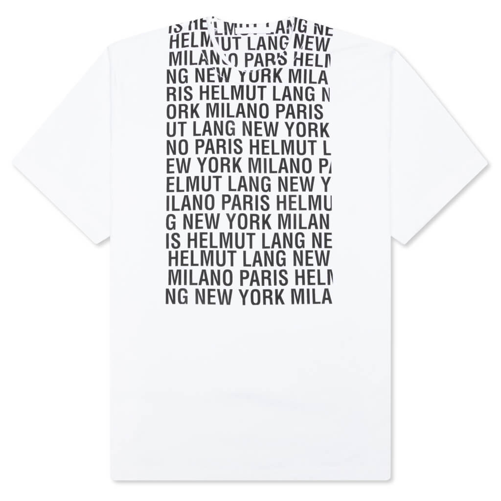 Box Logo Tee - White