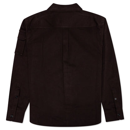 Brushed Twill Shirt - Fig