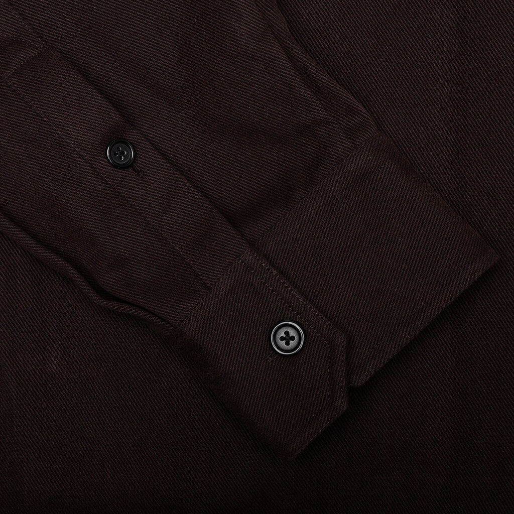 Brushed Twill Shirt - Fig