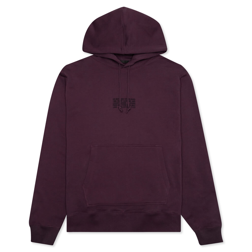 Distort Hoodie - Mulberry