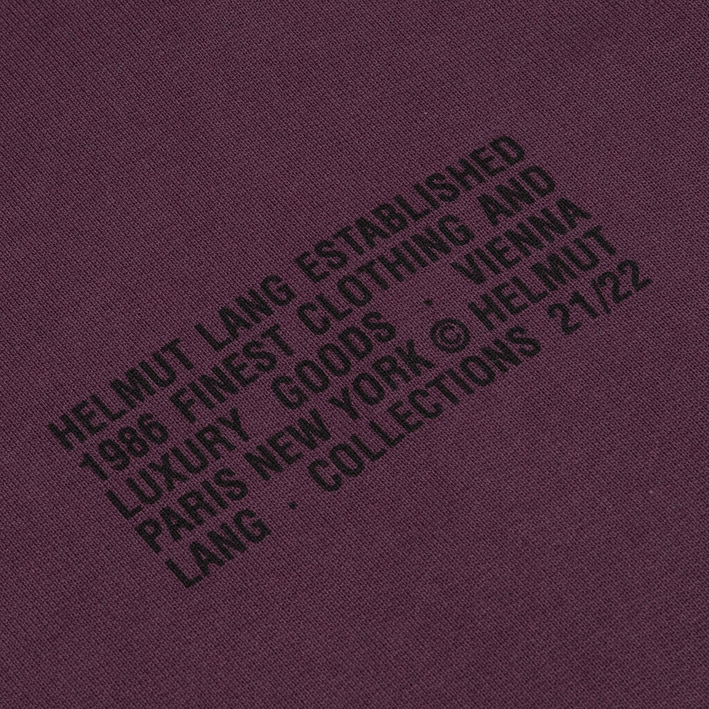 Distort Hoodie - Mulberry