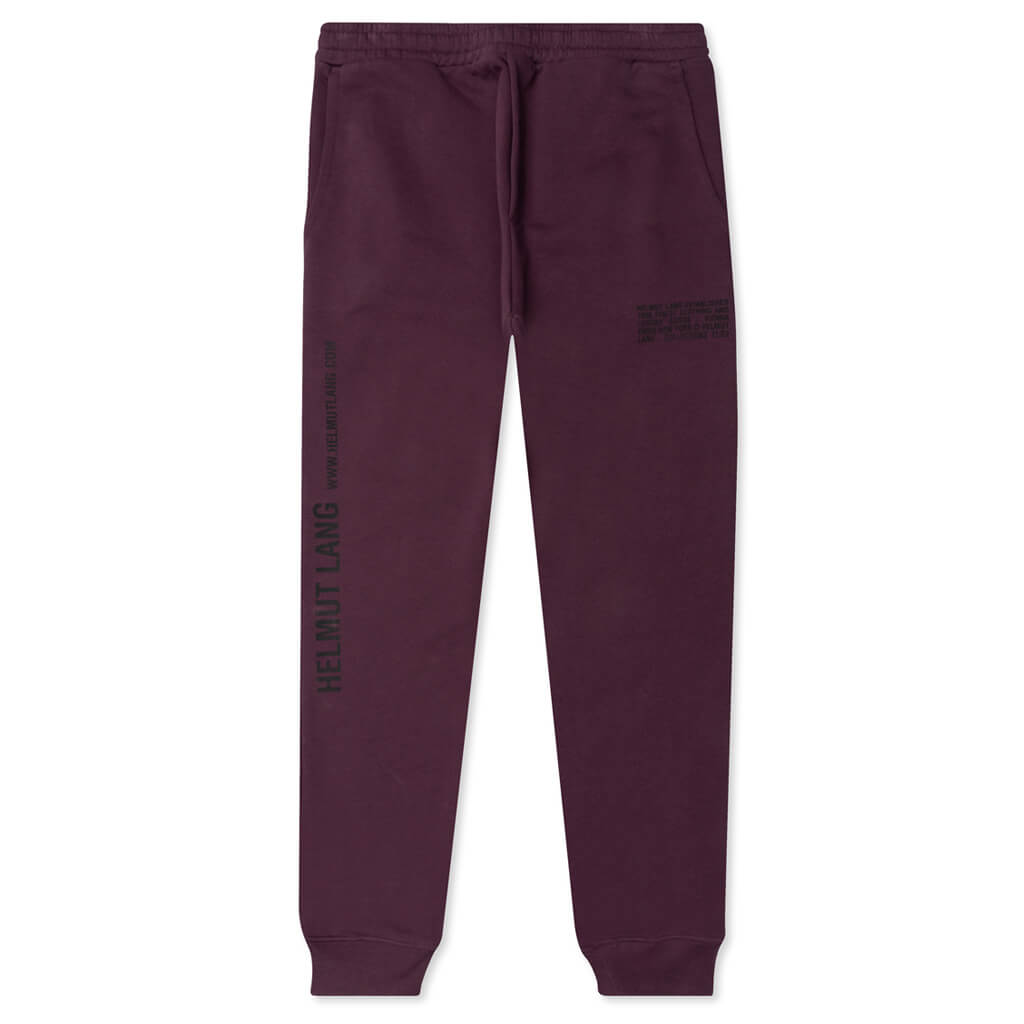 Distort Jogger - Mulberry