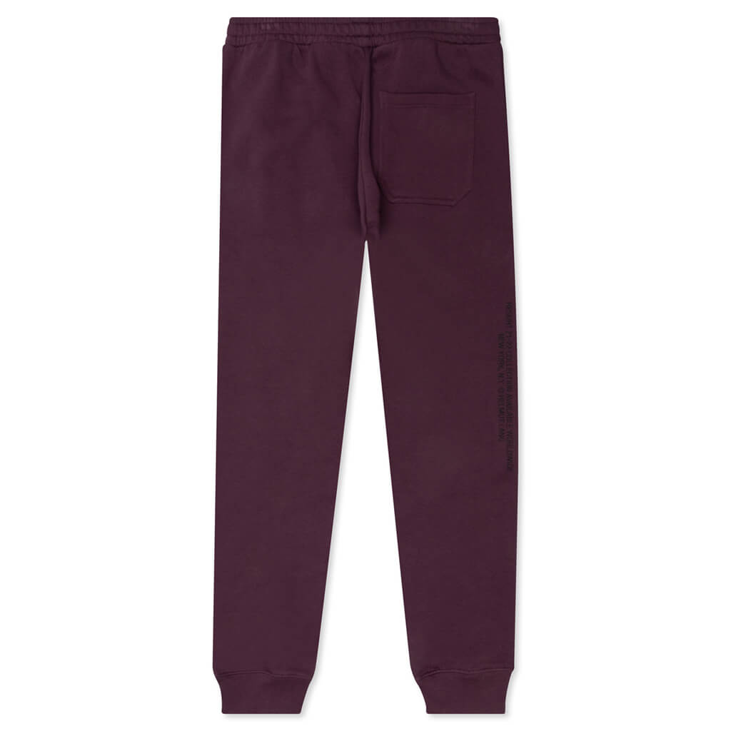 Distort Jogger - Mulberry