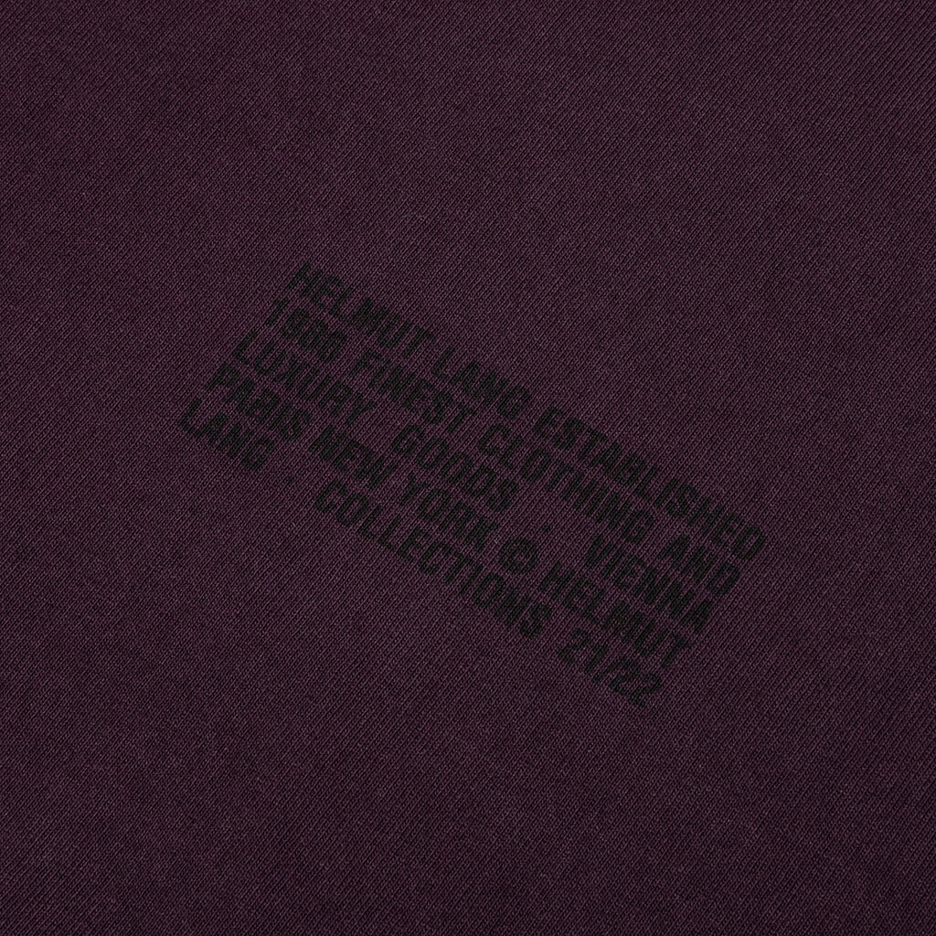 Distort Tee - Mulberry