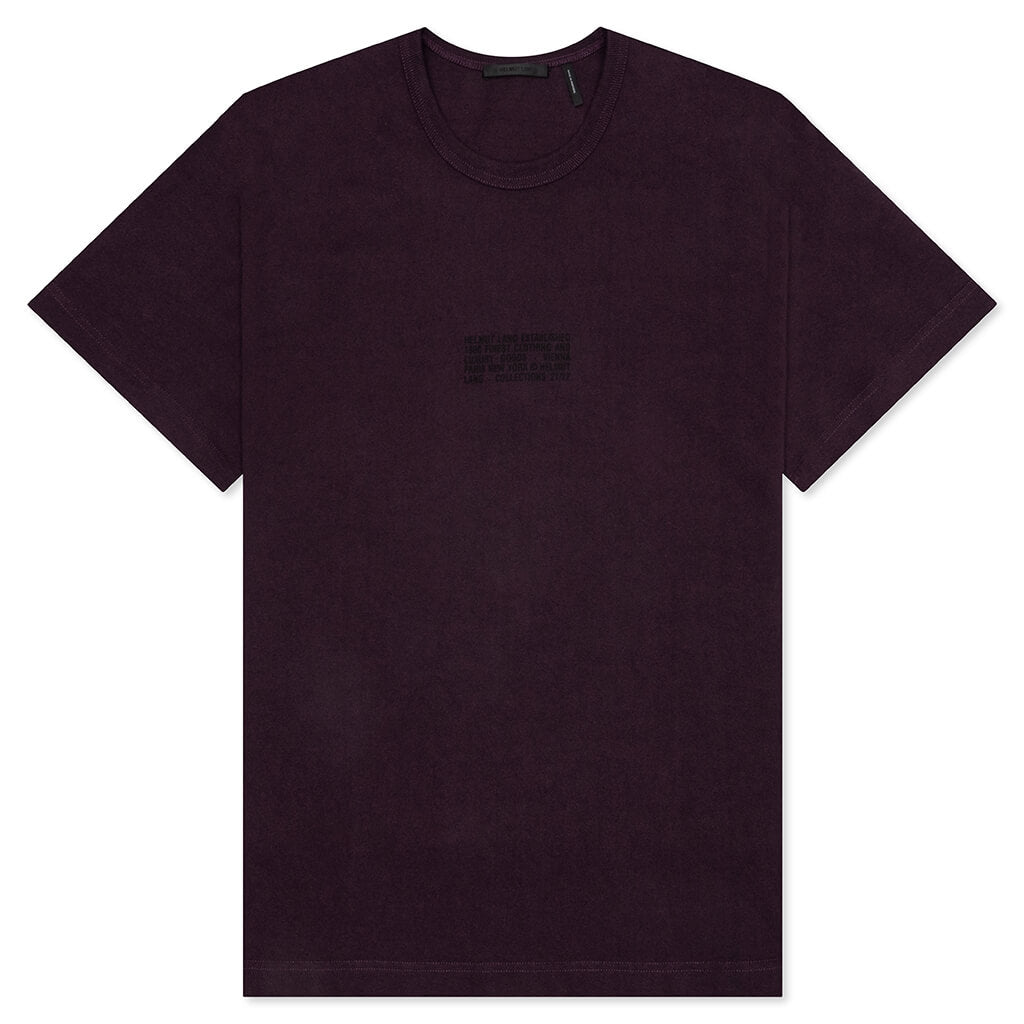 Distort Tee - Mulberry