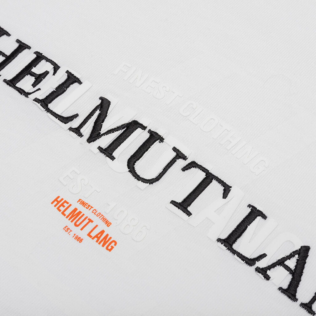 Layer Logo S/S Tee - White