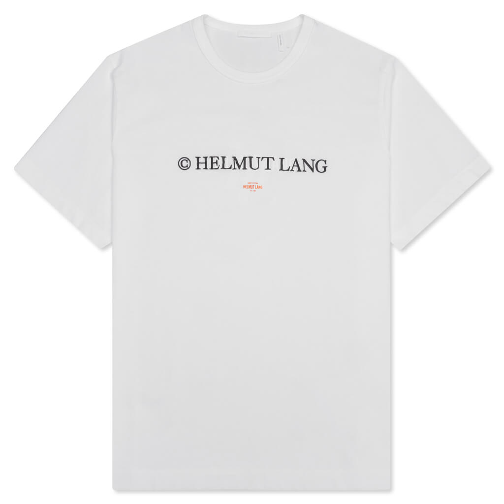 Layer Logo S/S Tee - White