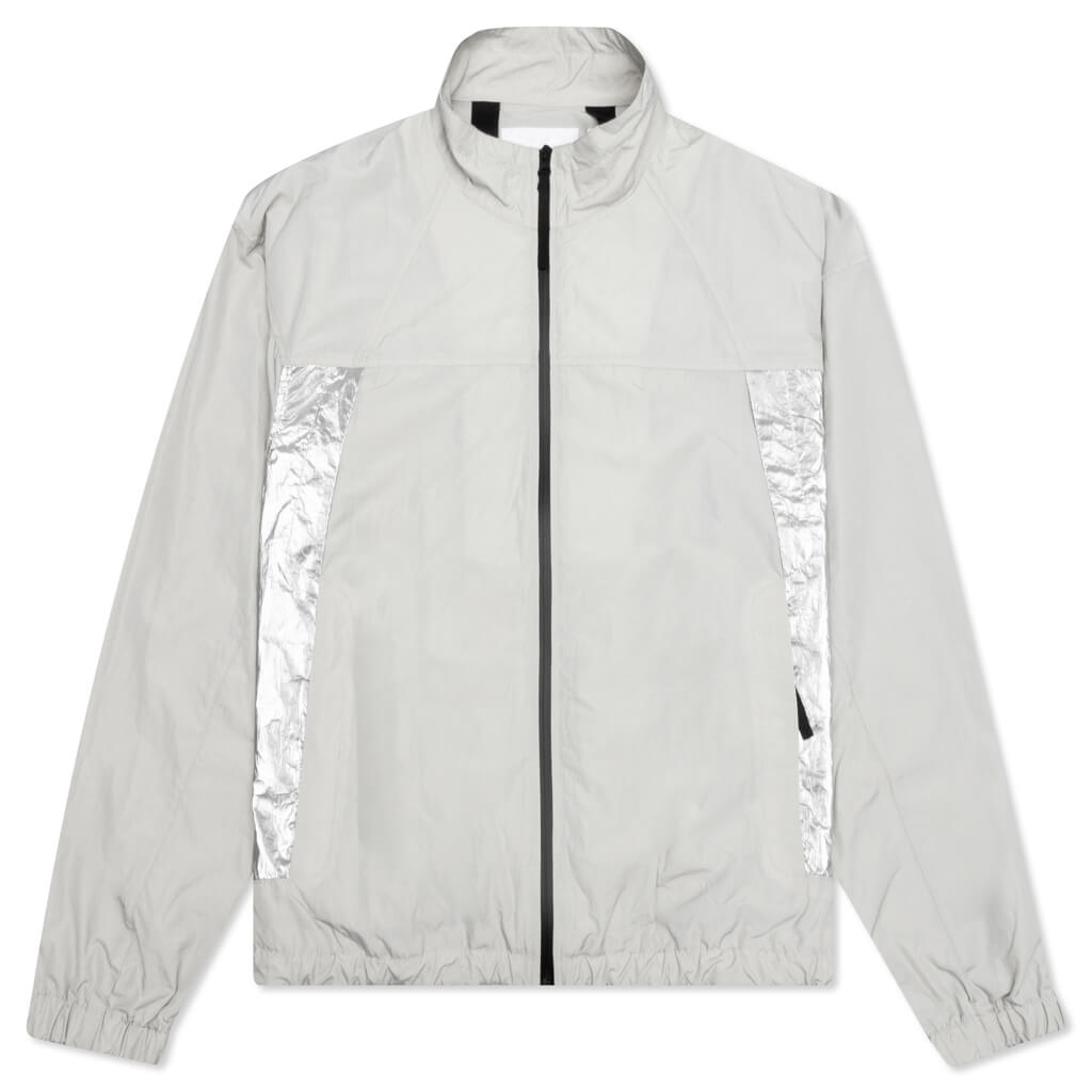 Nylon Track Jacket - Cement