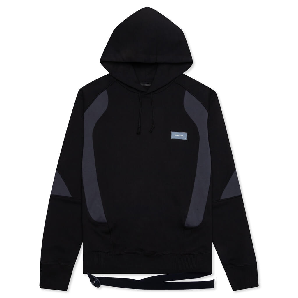 Panel Hoodie - Black/Navy