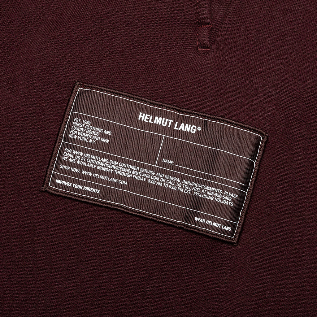 Patch Sweatpant - Crimson Night