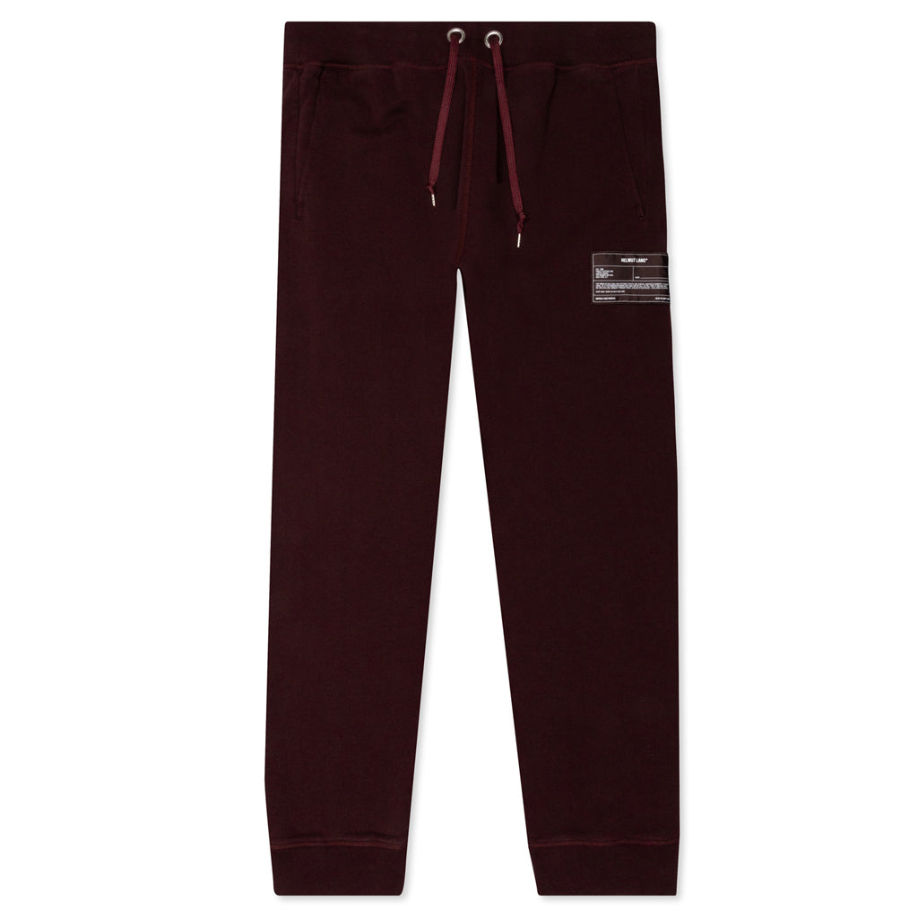 Patch Sweatpant - Crimson Night