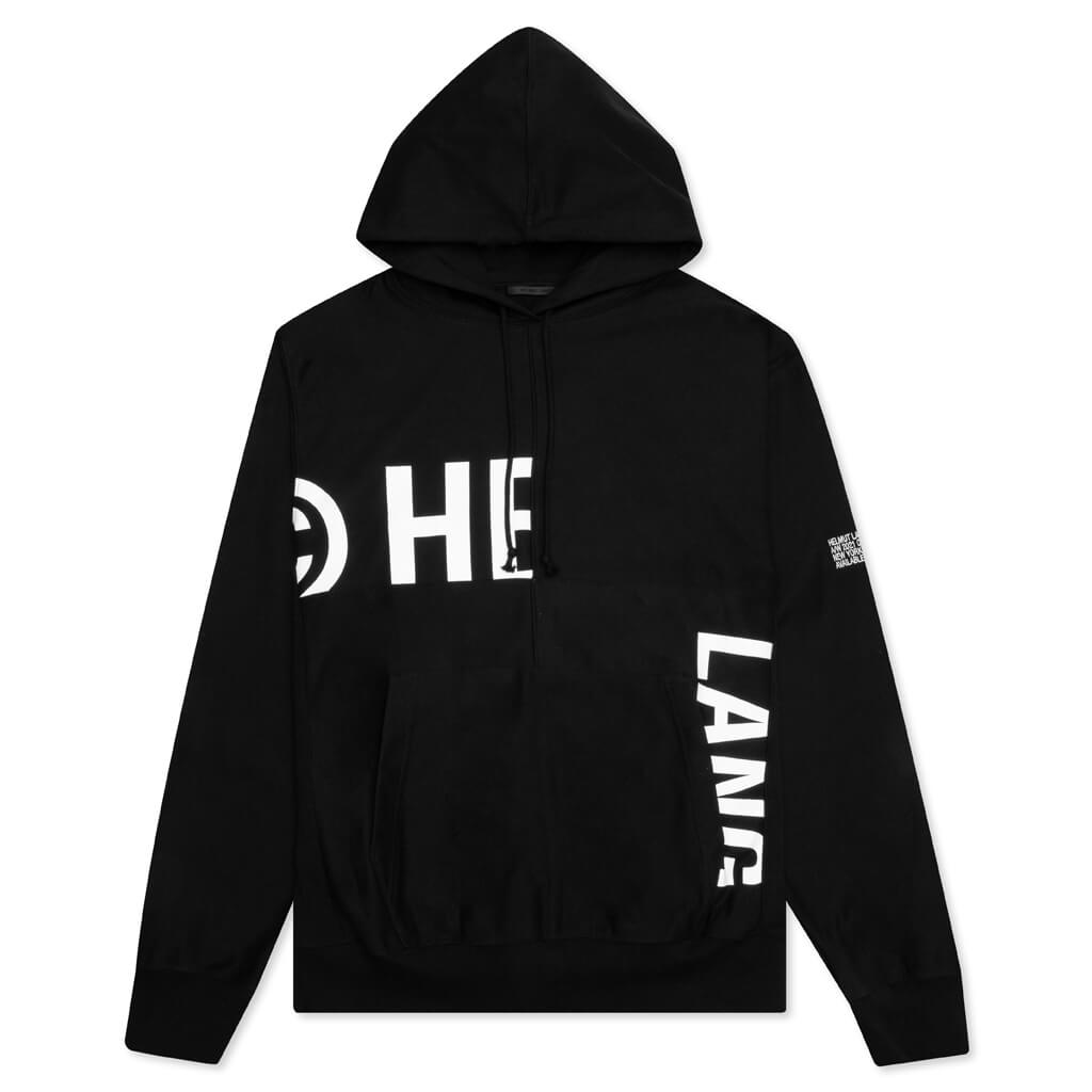 Patchwork Hoodie - Black