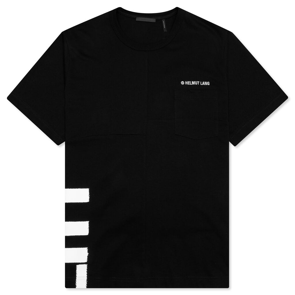 Patchwork S/S Tee - Black