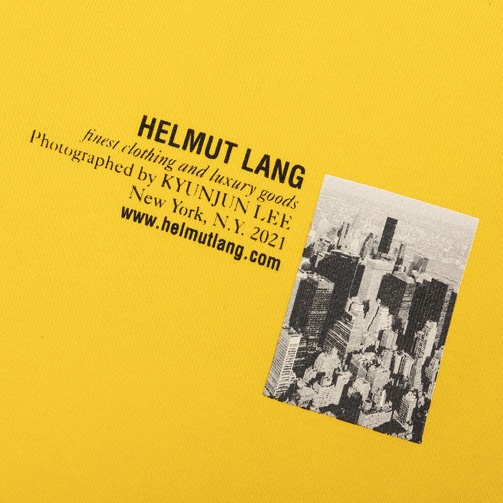 New York Postcard Hoodie - Taxi Yellow