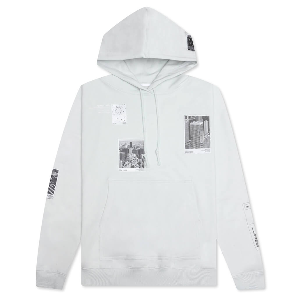 New York Postcard Hoodie - Icy Blue