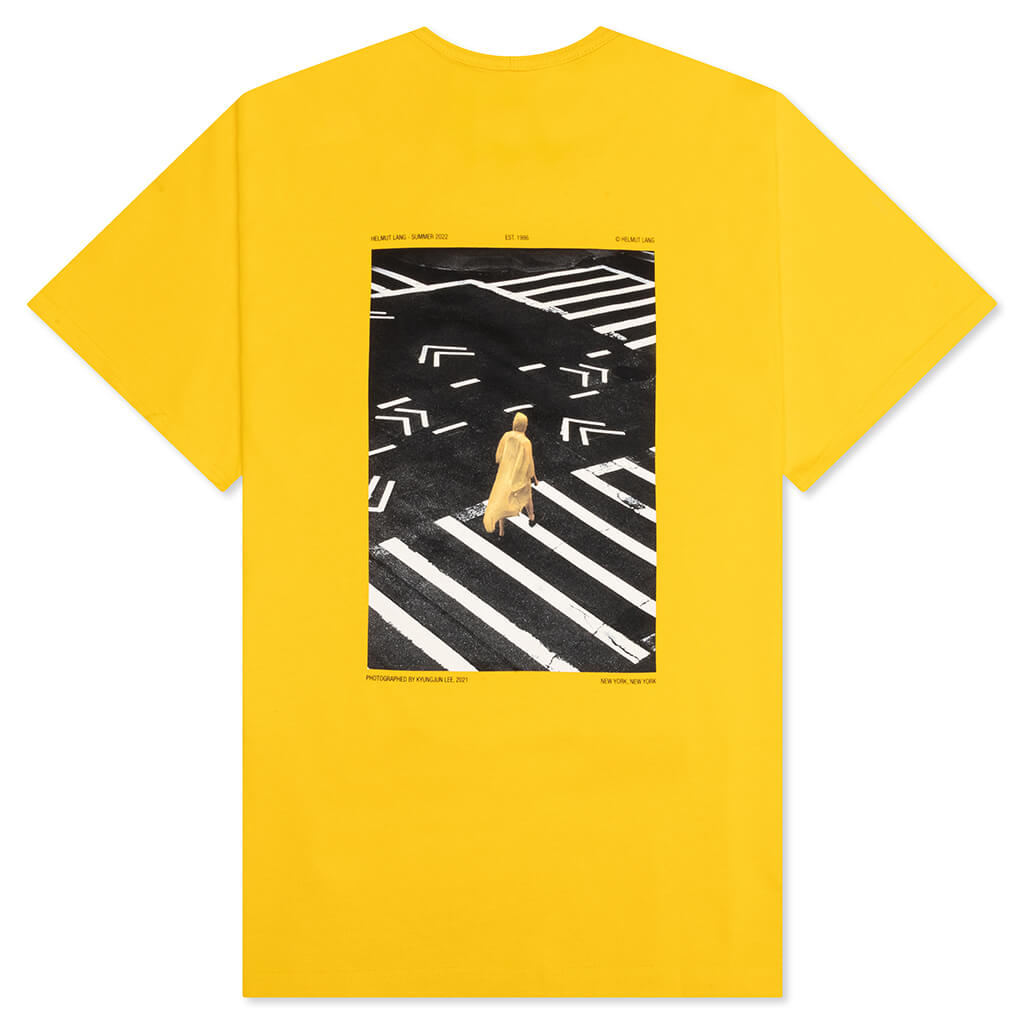 New York Postcard Tee - Taxi Yellow
