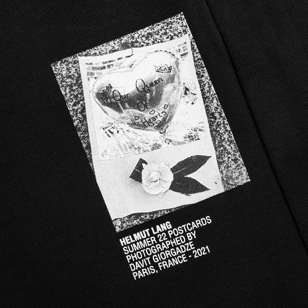 Paris Postcard Jogger - Black