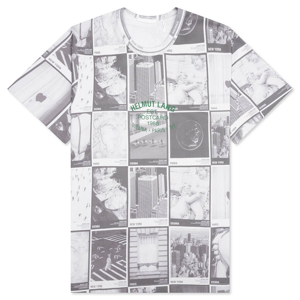 Postcard Tee - White