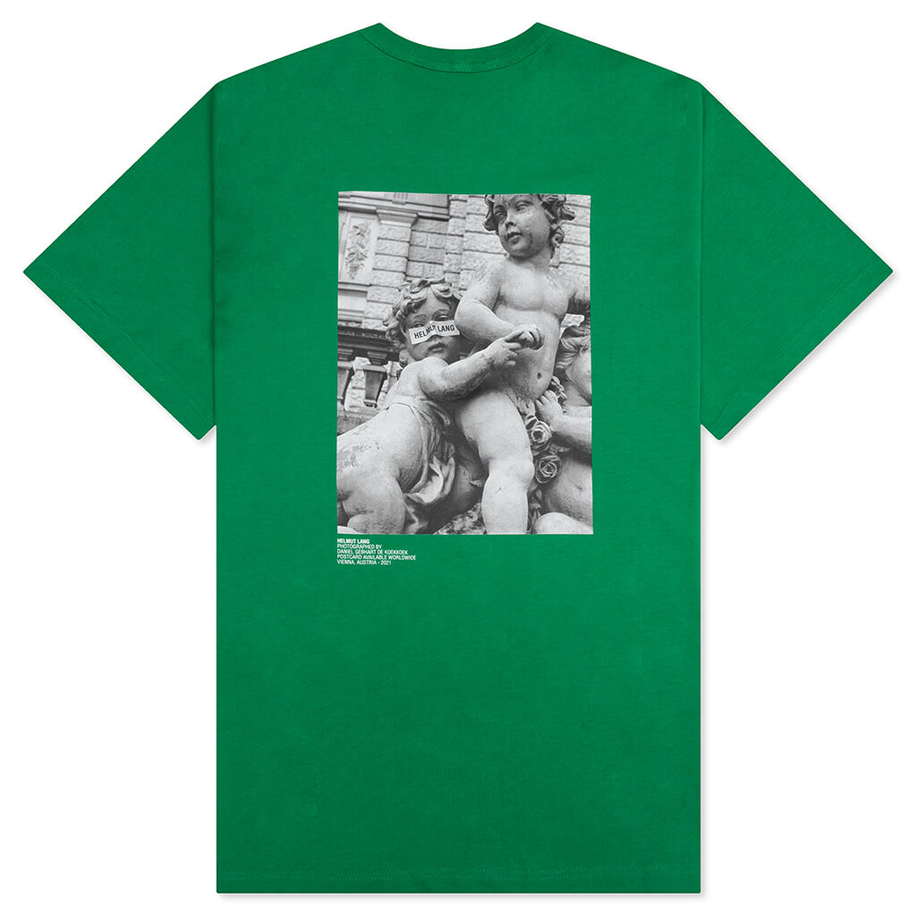 Vienna Postcard Tee - Kelly Green