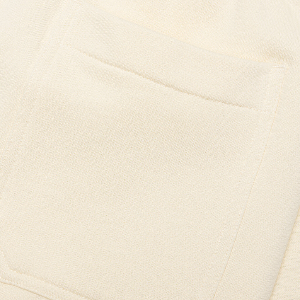 Trapunto Jogger - Custard
