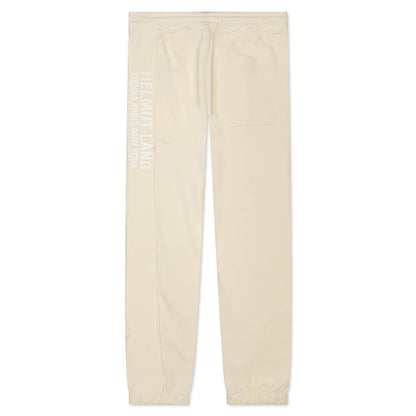 Trapunto Jogger - Custard