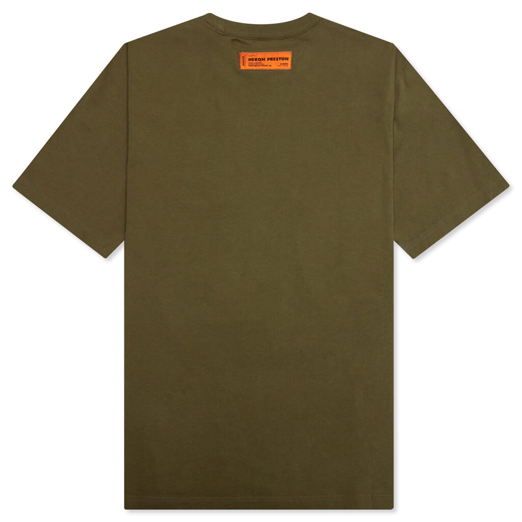 Censored S/S Tee - Dark Olive