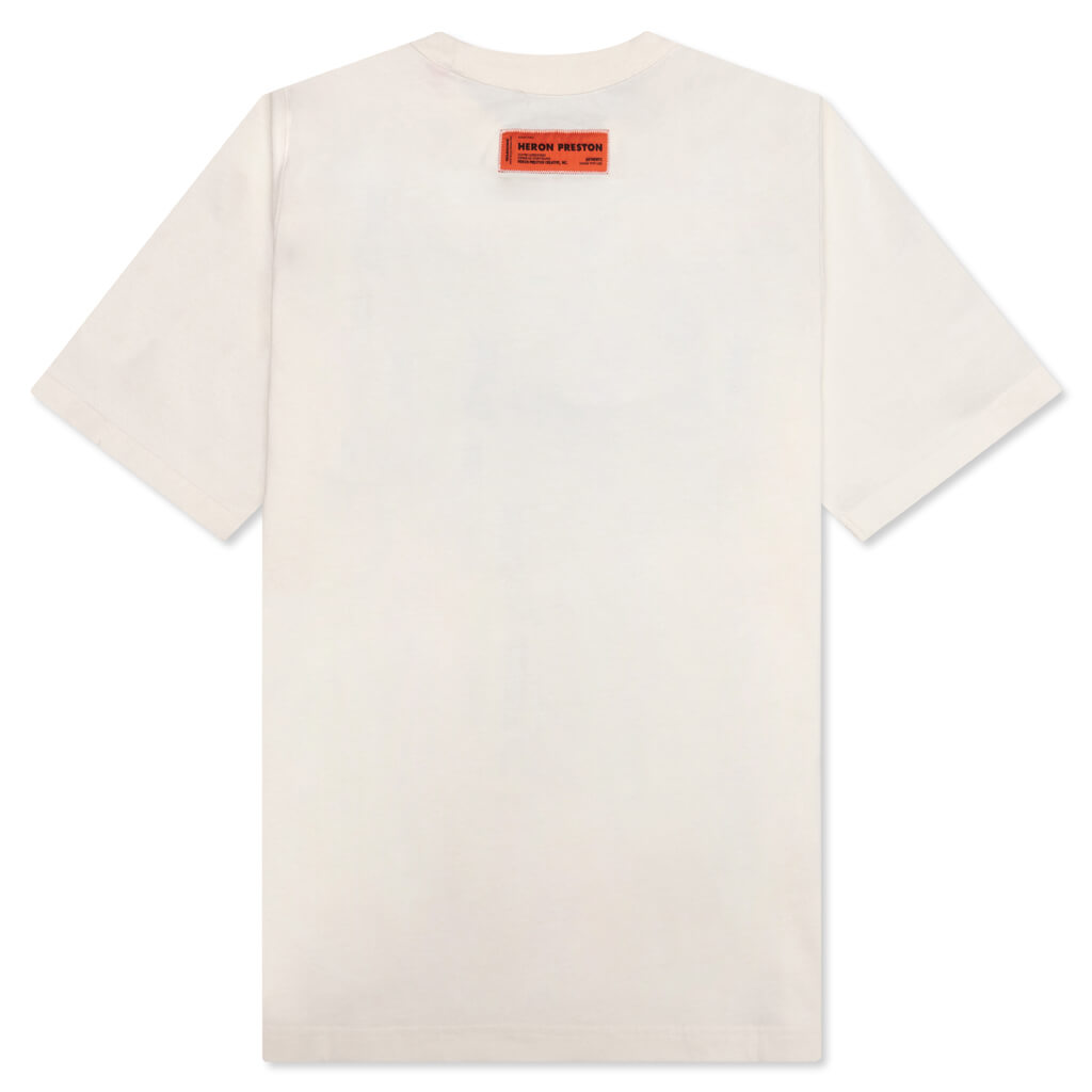Censored S/S Tee - White/Light