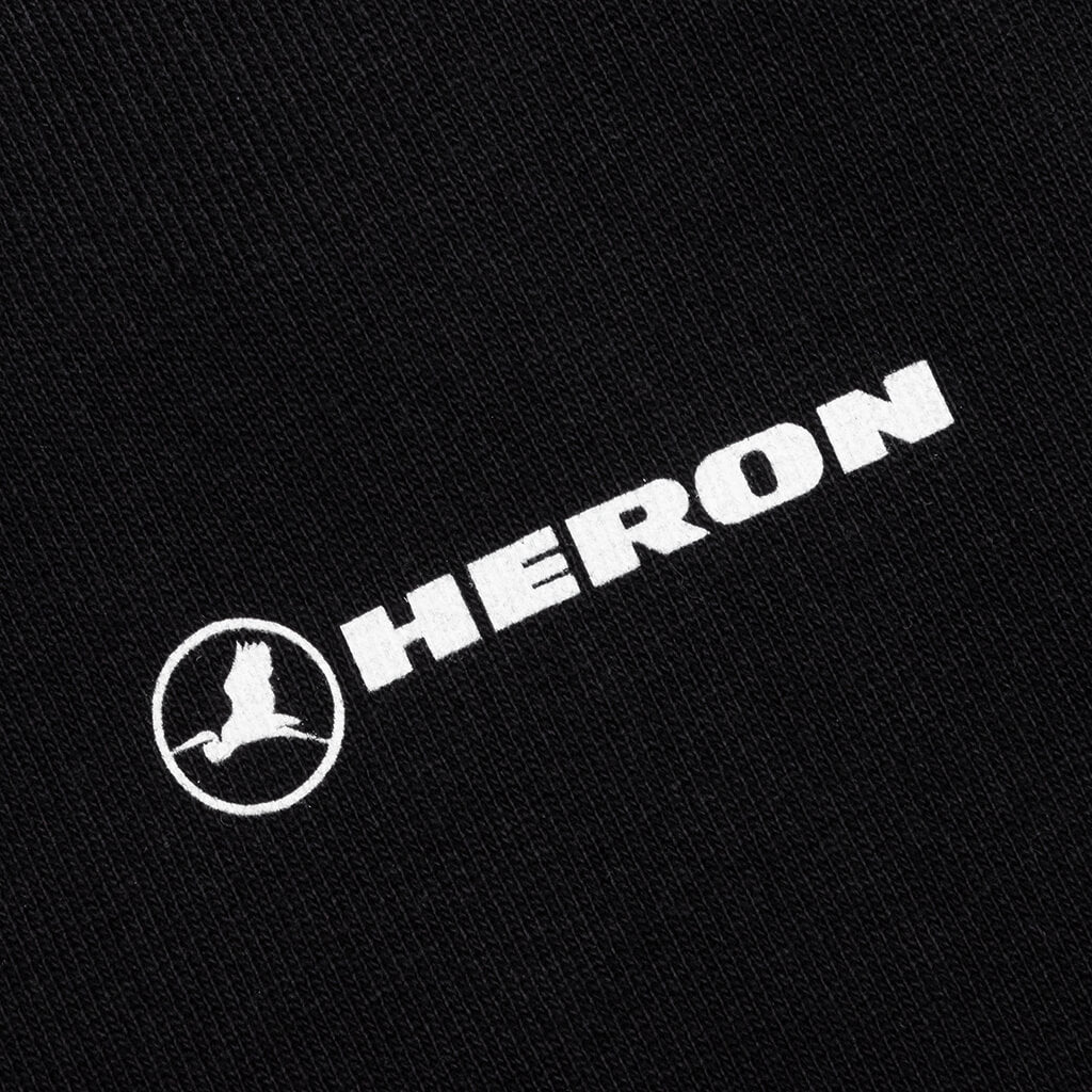 Crewneck OS Heron Tape - Black/White